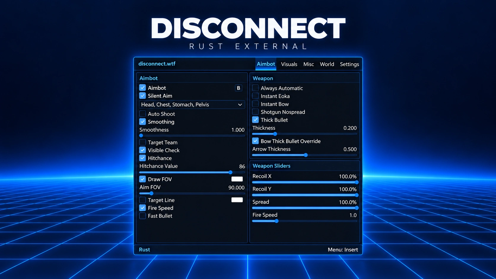 Disconnect Rust External - Zachs Cheats - #1